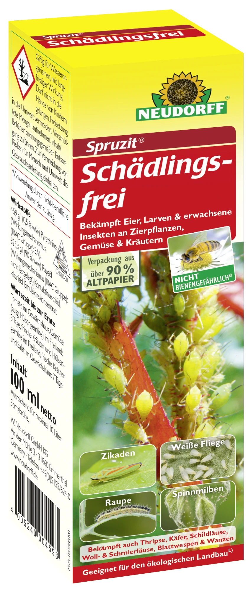 Spruzit Schädlingsfrei (100 Ml) | Pflanzenschutz & Dünger Von Neudorff 1 Spruzit Schädlingsfrei (100 Ml) | Pflanzenschutz & Dünger Von Neudorff