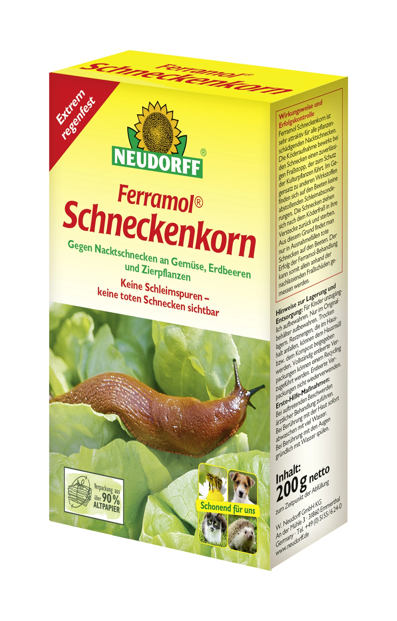 Ferramol Schneckenkorn (200 G) | Fallen Und Fernhaltemittel Von Neudorff 1 Ferramol Schneckenkorn (200 G) | Fallen Und Fernhaltemittel Von Neudorff