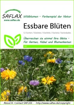Saat Wunder Verkäufe -Saat Wunder Verkäufe 535698 Blumenwiese Essbare Blueten 18156 sa 0