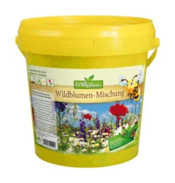 Wildblumen - Mischung Im 1 L Eimer | Wildblumenwiese Von N.L. Chrestensen -Saat Wunder Verkäufe 538304 Wildblumen Mischung im 1 l Eimer 6009 ct 0