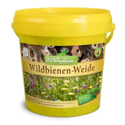 Wildbienen - Weide Im 1 L Eimer | Bienenwiese Von N.L. Chrestensen -Saat Wunder Verkäufe 540519 Wildbienen Weide im 1 l Eimer 7