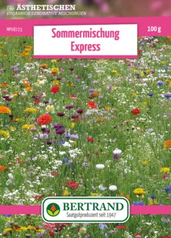 Blumenwiese Sommermischung Express (100 G) | Blumensamen Von Bertrand