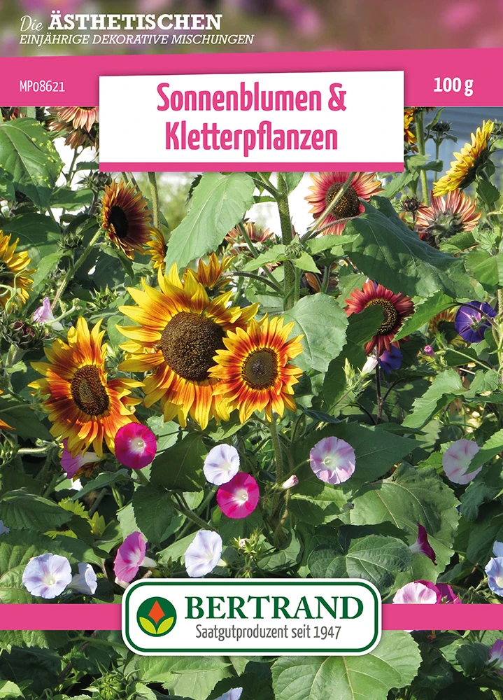 Blumenwiese Sonnenblumen & Kletterpflanzen (100 G) | Blumensamen Von Bertrand 1 Blumenwiese Sonnenblumen & Kletterpflanzen (100 G) | Blumensamen Von Bertrand