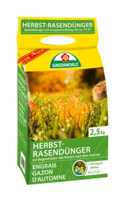 Herbst-Rasendünger (2,5 Kg) | Rasendünger Von ASB Greenworld