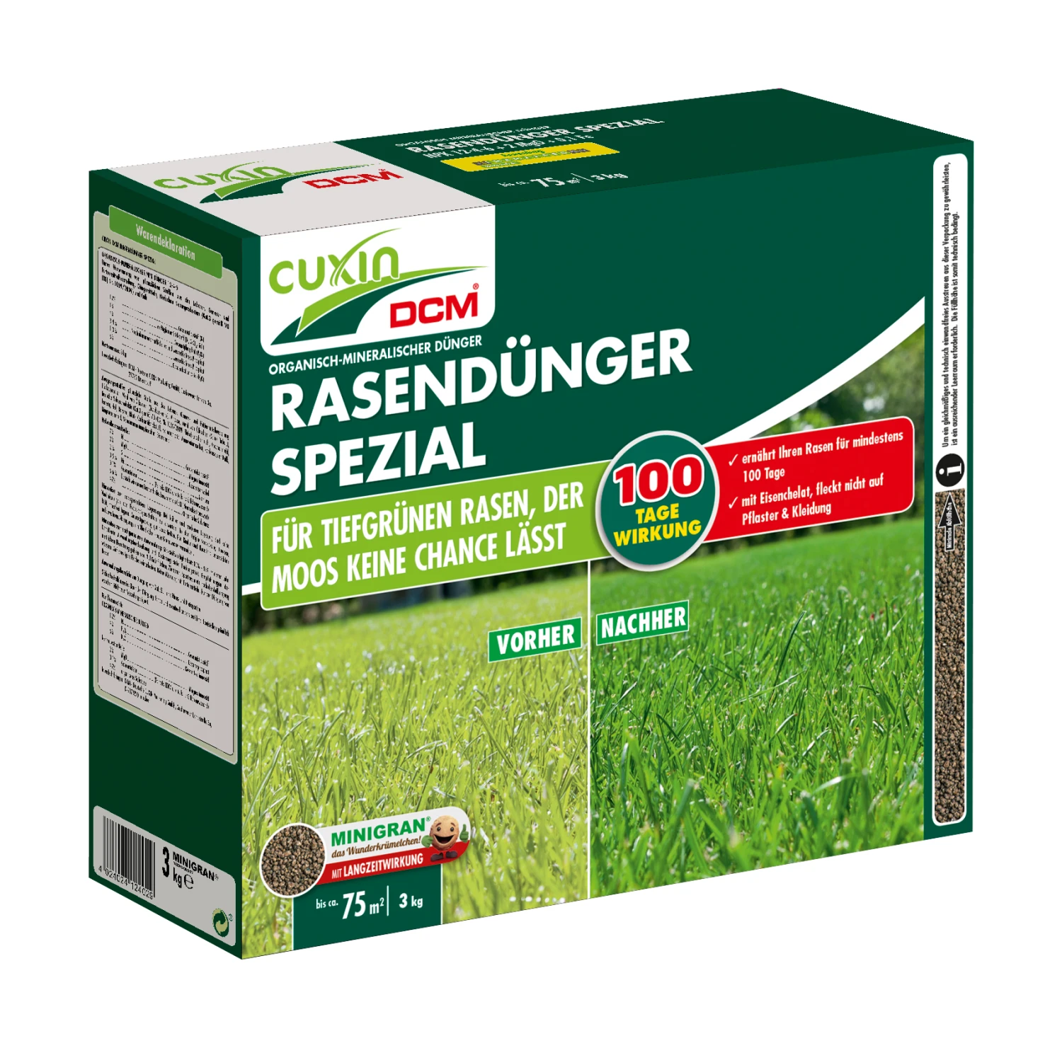 Rasendünger Spezial (3 Kg) | Rasendünger Von Cuxin DCM 1 Rasendünger Spezial (3 Kg) | Rasendünger Von Cuxin DCM