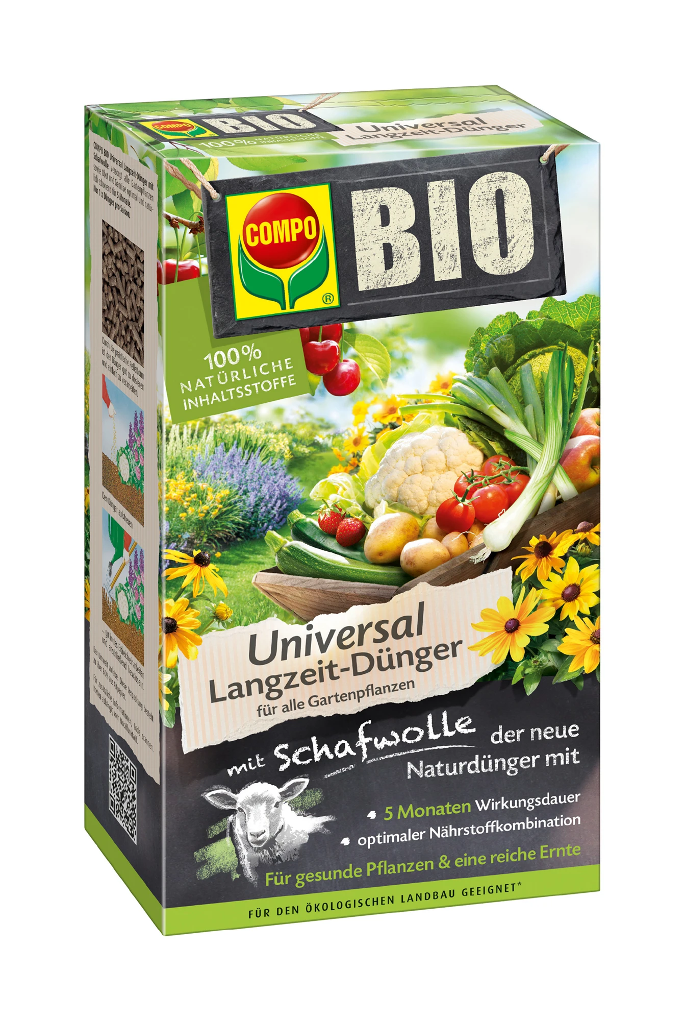 Universal Langzeit-Dünger Mit Schafwolle (2 Kg) | BIO Dünger Von COMPO 1 Universal Langzeit-Dünger Mit Schafwolle (2 Kg) | BIO Dünger Von COMPO