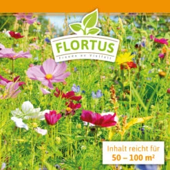 Blumenwiese (1/2 L Doypack) | Blumenwiese Von FLORTUS -Saat Wunder Verkäufe 551641 Blumenwiese 1 2 Liter Doypack 2000 0186 3