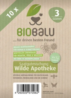 Wilde Apotheke (10 Stück) | Wildblumenwiese Von Biobalu -Saat Wunder Verkäufe 554551 Wilde Apotheke 10 Stueck BB1026 1