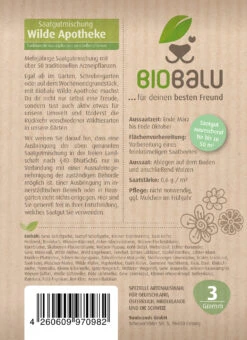 Wilde Apotheke (10 Stück) | Wildblumenwiese Von Biobalu -Saat Wunder Verkäufe 554551 Wilde Apotheke 10 Stueck BB1026 2