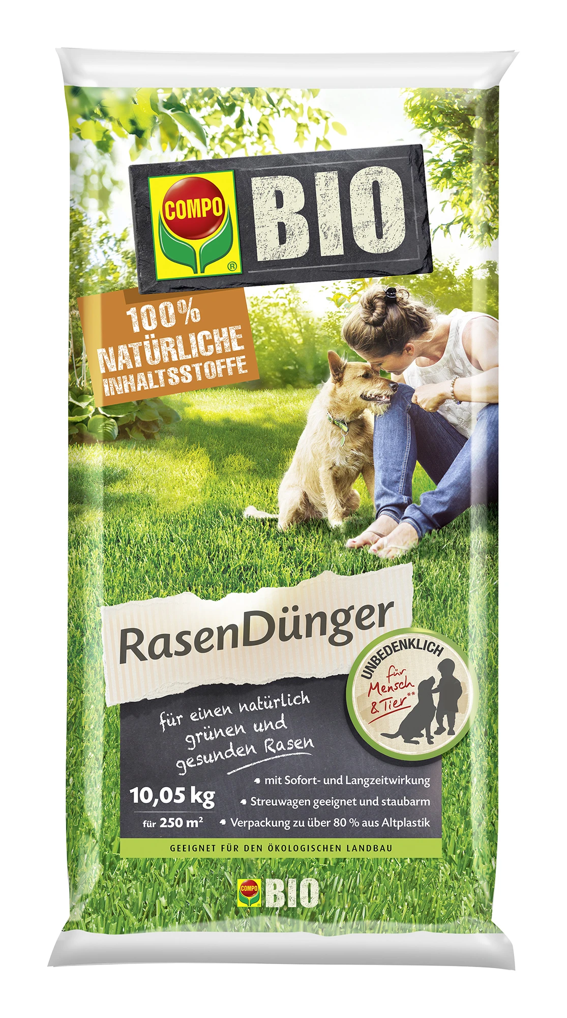 Rasendünger (10,05 Kg) | BIO Rasendünger Von COMPO 1 Rasendünger (10,05 Kg) | BIO Rasendünger Von COMPO