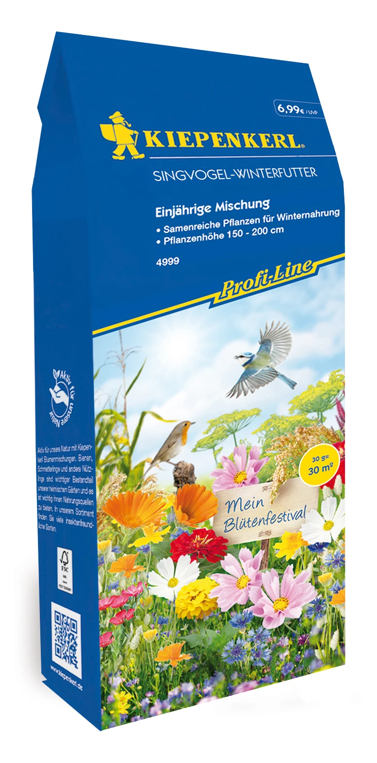 Blumenmischung Singvogel Winterfutter Für 30 M² | Blumensamenmischung Von Kiepenkerl 1 Blumenmischung Singvogel Winterfutter Für 30 M² | Blumensamenmischung Von Kiepenkerl